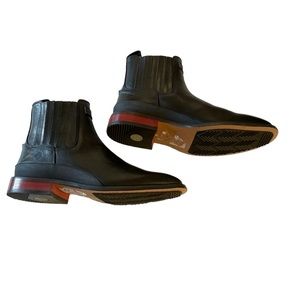 Hunter Black Wellesley Water Resistant Leather Jodhpur Boots